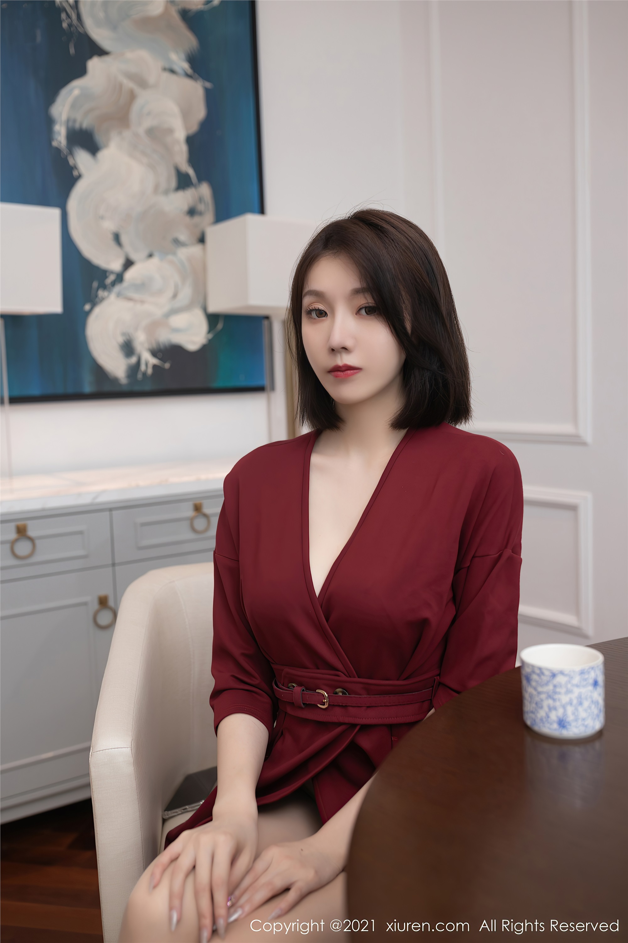 XIUREN秀人网 2021.07.14 No.3668 安然Maleah